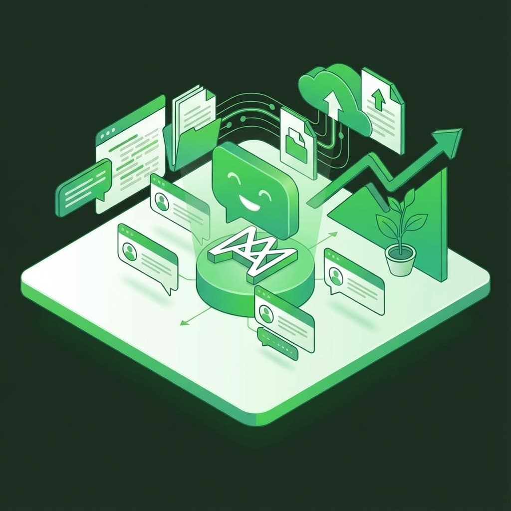 AI Assistant Illustration